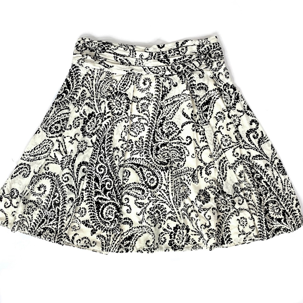 The Limited Pleated Linen Skirt